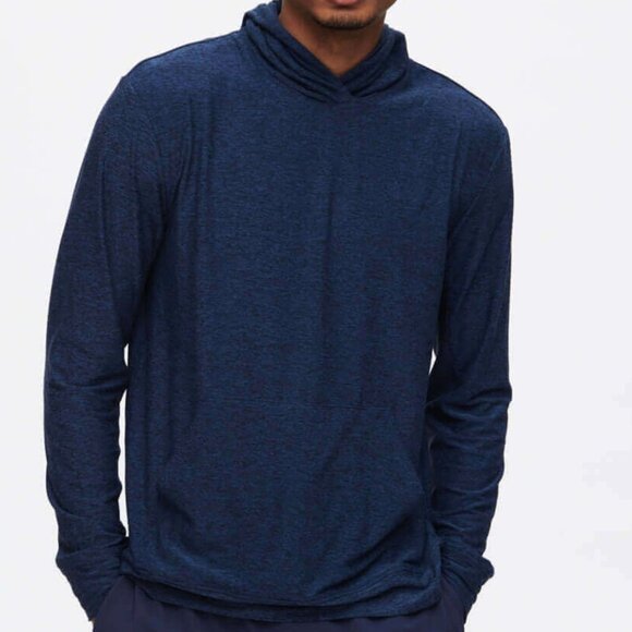 Outdoor Voices CloudKnit Hoodie Navy Men's XS - Picture 1 of 8